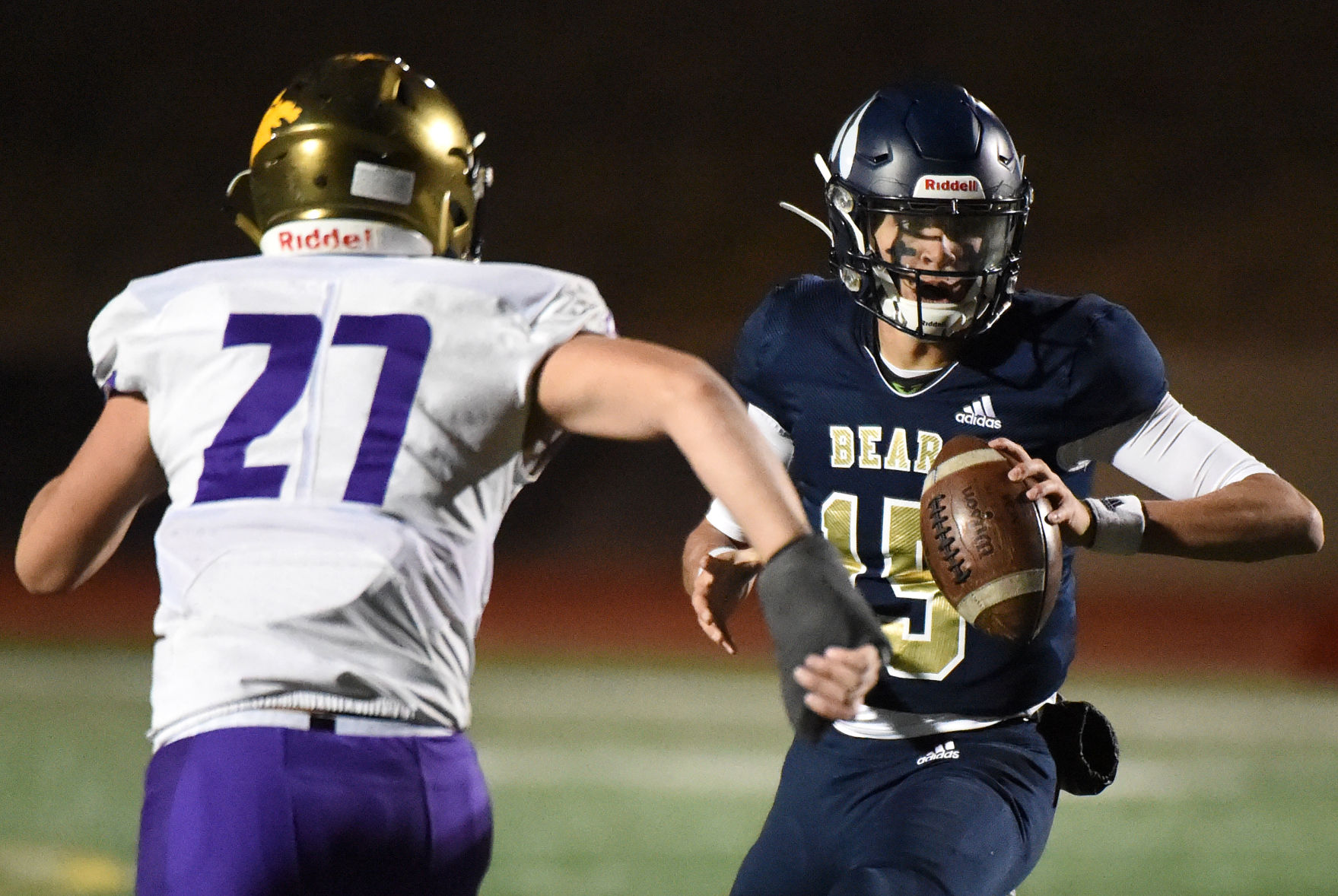 PHOTOS: Palmer Ridge Bears (63) Holy Family Tigers (7)